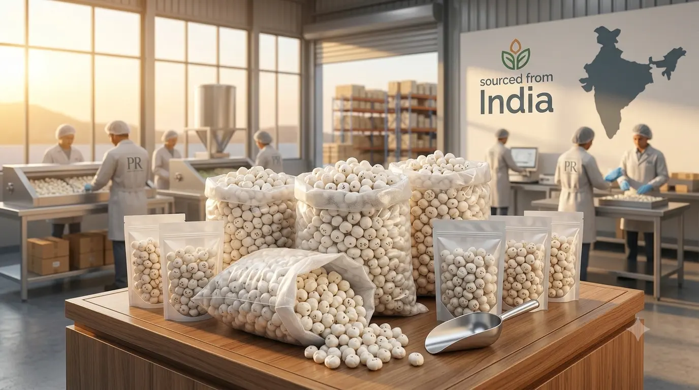 Premium Indian makhana sourced from Bihar